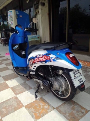 Honda Scoopy i ปี 2555 รถสวยใสมาก ลาย Active Boy รุ่นหัวฉีดประหยัดน้ำมัน