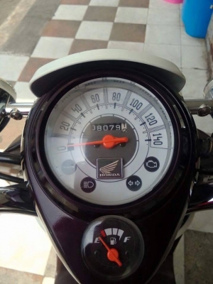 Honda Scoopy i ปี 2555 รถสวยหรู ลายคลาสสิค ขับดีจริง ประหยัดน้ำมัน