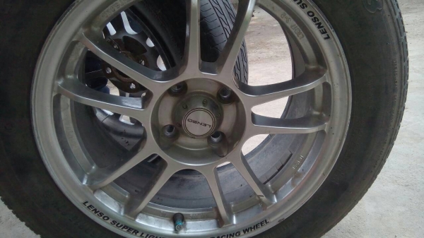 แม็กขอบ 15  4รู114 พร้อมยาง