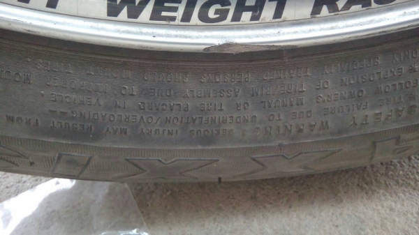 แม็กขอบ 15  4รู114 พร้อมยาง