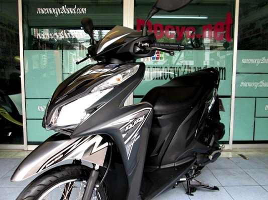 CLICK 125 i รุ่น racing ระบบ combibrake สีดำด้าน รถเดือน เมษายน ปี56 ไมล์ 3038 โล ของแถม 3 รายการ 34900