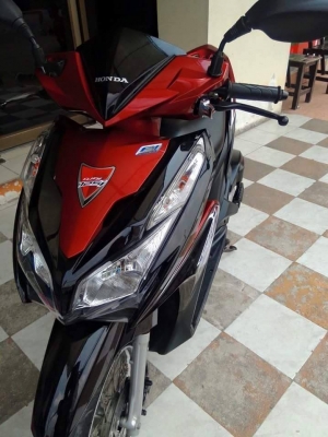 Honda Click 125i ปี 2557 สีดำแดง รุ่น Tune up รถสวย ประหยัดน้ำมัน