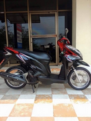 Honda Click 125i ปี 2557 สีดำแดง รุ่น Tune up รถสวย ประหยัดน้ำมัน