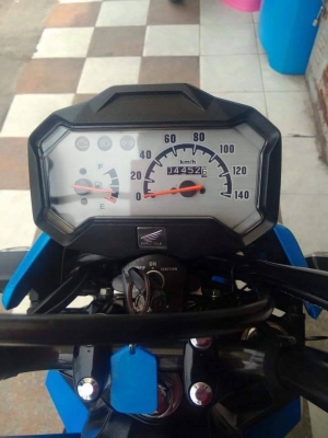 Honda Zoomer X ปี 2557 รถเพียง 9 เดือน สีน้ำเงิน ดำ รถสวยมากๆ สภาพนางฟ้าสุดๆ ได้ไปคุ้มค่าแน่นอน