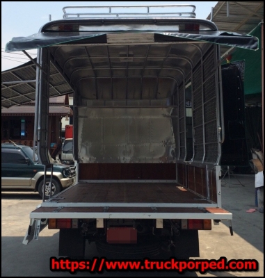 อู่ป.เป็ด รับติดตั้งหลังคาอลูมิเนียมตาข่าย สำหรับรถที่ต้องการเปิดท้ายขายของ