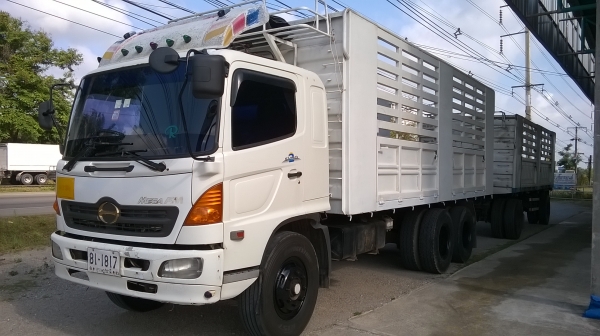 ขาย HINO MEGA  FM1JNRD  260 HP กระบะบรรทุก 2 เพลา