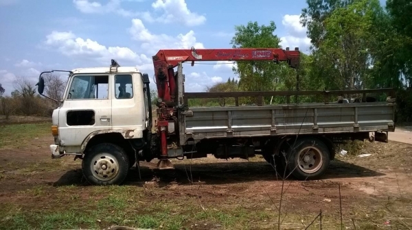 ขายรถ 6 ล้อติดเครน UNIC 3 ตัน HINO FD ยาว 5.50 เมตร เครื่อง WO6E 165 แรงม้า เกียร์ HO พาวเวอร์ ทะเบียนพร้อมโอนครับ