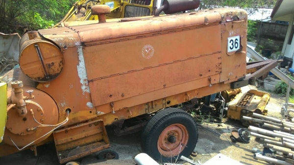 เครื่องปั๊มลม เครื่องยนต์ดีเซล Isuzu