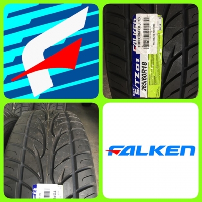 ยางใหม่ FALKEN ปลายปี 14 ขนาด 265 -60 R 18 ดอก AT