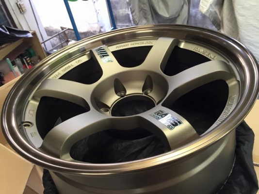 ล้อแม็กใหม่  TE37   18x9 ออฟ0