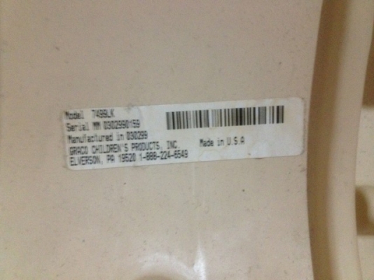 กรเช้าเด็ก GRACO USA ถอดออกเเปลงเป็นเปลโยกได้ของเก่าญี่ปุ่นสภาพพร้อมใช้