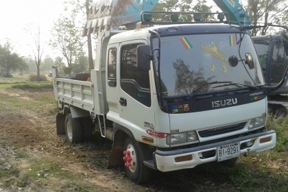 6ล้อดั้ม ISUZU DECA 210 ปี51 เบรคทิฟฟี่ แอร์ พาวเวอร์