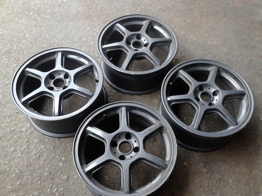 ขอบ 16  R-Z แม๊กขอบ 16 ( 16x7 JJ.) ชุด 4 วง  tel.081-427-3941