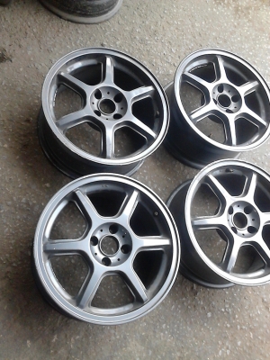 ขอบ 16  R-Z แม๊กขอบ 16 ( 16x7 JJ.) ชุด 4 วง  tel.081-427-3941