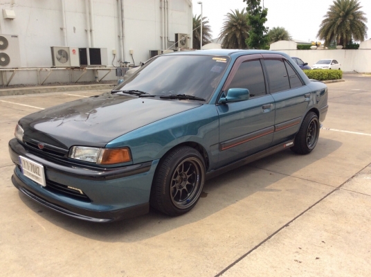 ขายรถมาสด้า 323 ปี92 เครื่อง BP 1.8 หัวฉีด เกียร์ธรรมดา ภายในตัวนอก เบาะอิมเพสซ่า เกจ์วัด3ตัว เครื่องเสียงชุดใหญ่ตู้ซับ10&quot; เพาเวอร์2ตัว พวงมาลัยโมโม่ เพาเวอร์ กระจกไฟฟ้าทั้งคัน ภายในชุดแต่งรอบคัน แม็กCE28 กว้าง 9&quot; ท่อJs  รถแต่งสวย เครื่องเสียงแน