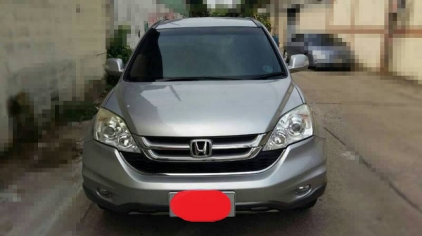 Honda CRV ปี11   เครื่อง2.0  ออโต้โฟ4*4  ฟลูไทม์  แก๊สLPGถังโดนัท