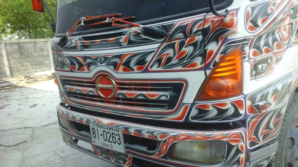 ขายด่วนรถสิบล้อดั้มเกษตรHINOMAGAเครือง260แรงม้าปี47