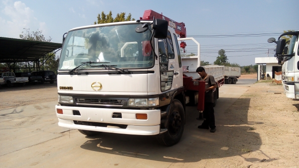 ถูกๆแล้วกันค่ะ อยากขาย HINO เครน 5 ตัน เครื่อง 195 ยาง 900 ขอบ 20 กระบะยาว 6.30 เมตร สวยๆพร้อมใช้ทะเบียนพร้อม สนใจ โทรเลยค่ะ