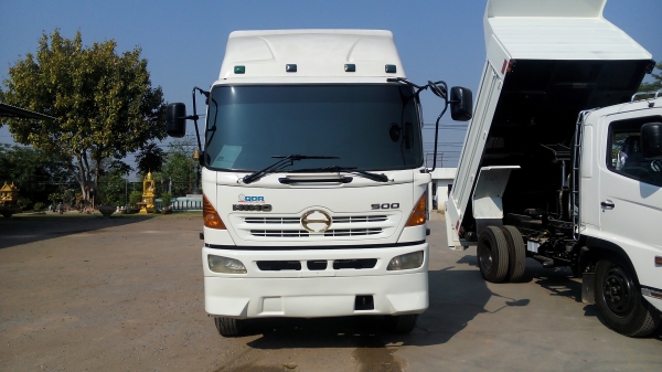 เหลือคันเดียว หัวลาก HINO MEGA เครื่อง P11C 320 แรงม้าระบบน้ำมัน รถห้างปี 47 ราคา.......ลดให้โทรเลยคะ