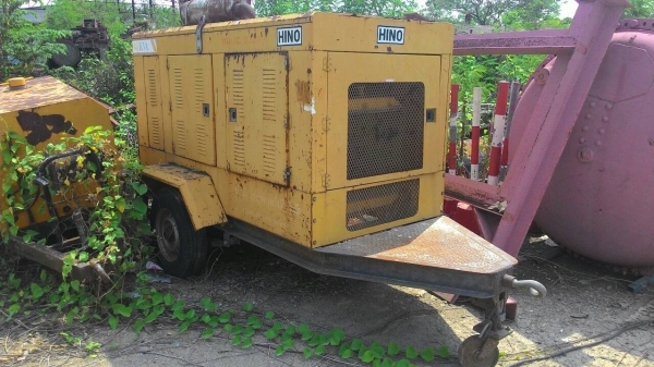 เครื่องปั่นไฟล้อลาก 40 Kva Hino