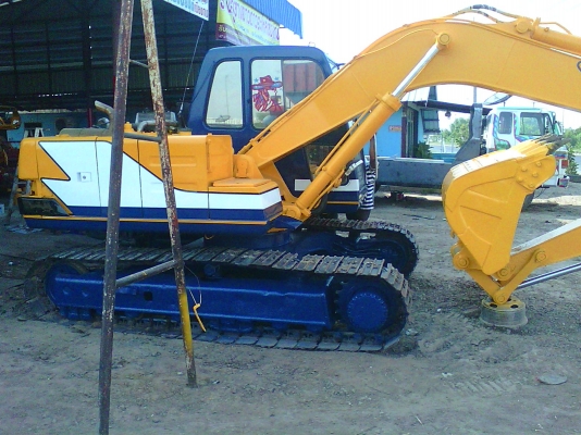 ขายรถแบ็คโฮ มาร์คที 120  เอวแน่น  แอร์เย็น รถสภาพดี