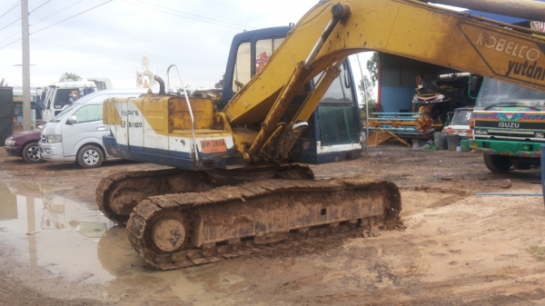 ขายรถแบ็คโฮ มาร์คที 120  เอวแน่น  แอร์เย็น รถสภาพดี