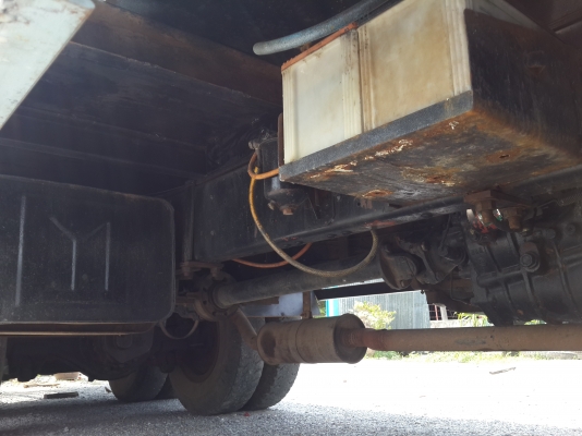 ขายรถเทรลเลอร์บรรทุกรถเกี่ยวข้าว 10 ล้อ ISUZU ROCKY เครื่อง 6BG1 = 175 แรงม้า ประหยัดน้ำมัน รถ 2 เพลา สภาพสวย