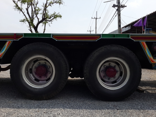 ขายรถเทรลเลอร์บรรทุกรถเกี่ยวข้าว 10 ล้อ ISUZU ROCKY เครื่อง 6BG1 = 175 แรงม้า ประหยัดน้ำมัน รถ 2 เพลา สภาพสวย