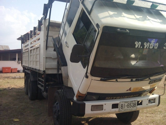 ขาย 10 ล้อดั้มหลงฟูโช่รุ่น FN527TE  เครื่อง6D16 195 แรง 10 สปีด ปี 38