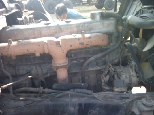 ขาย 10 ล้อดั้มหลงฟูโช่รุ่น FN527TE  เครื่อง6D16 195 แรง 10 สปีด ปี 38