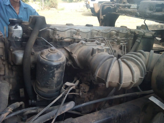 ขาย 10 ล้อดั้มหลงฟูโช่รุ่น FN527TD5681  เครื่อง6D16 195 แรง 10 สปีด ปี 38