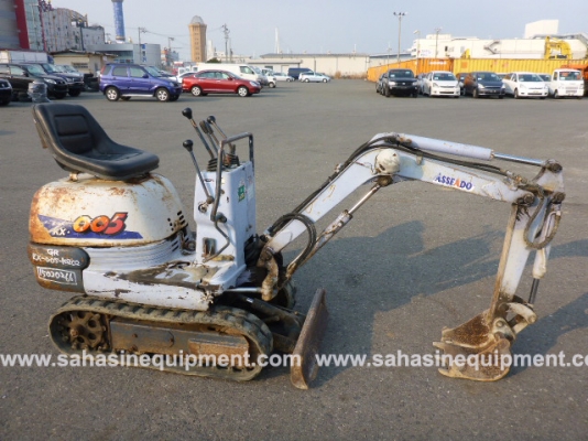 รถขุด ยี่ห้อ KUBOTA รุ่น KX-005 S/N 10202 นำเข้า สภาพดี บจก.สหสินอีควิปเม้นท์ โทร.081-5851880, 02-5168100-1 www.sahasinequipment.com รถขุด ยี่ห้อ KUBOTA รุ่น KX-005 S/N 10202 นำเข้า สภาพดี บจก.สหสินอีควิปเม้นท์ โทร.081-5851880, 02-5168100-1 www.sahasinequipment.com