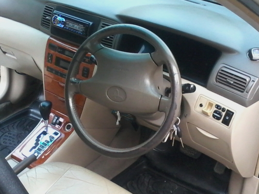 ขายด่วนครับ TOYOTA ALTIS 1.8 ปี03 สีทอง ติดแก๊ส LPG แล้วครับ รถเดิมๆพร้อมใช้ครับ