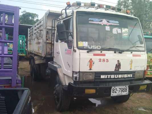 ขาย 10 ล้อดั้มหลงฟูโช่รุ่น FN527MA 26173 เครื่อง6D16 195 แรง 6 สปีด ปี 37