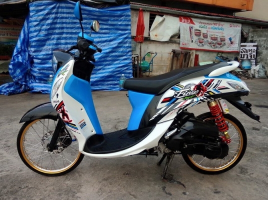 New Fino FI รถ3เดือน ปี58 แต่งหล่อๆเครื่องเดิมสนิท สวยๆราคาถูกครับ