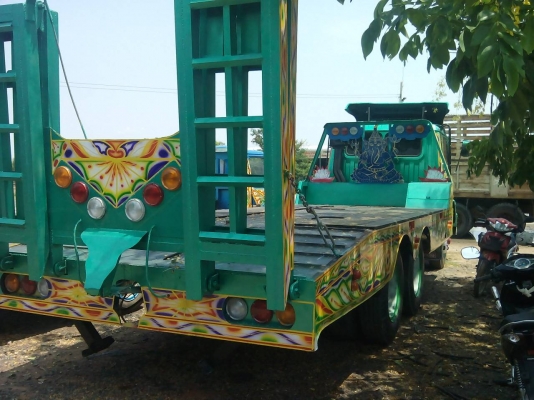 ขาย 10 ล้อเทรลเลอร์รถเกี่ยว HINO FL177LA ปี 37 เครื่อง EH 700  1 เพลา