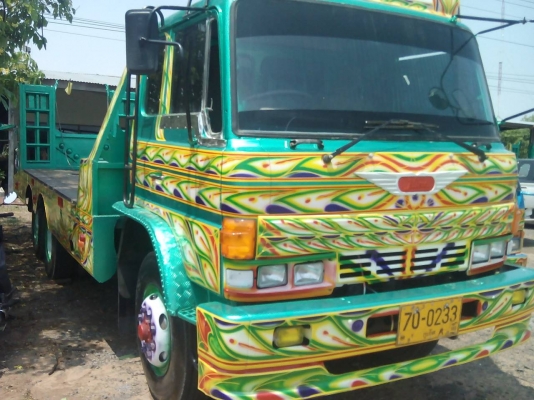 ขาย 10 ล้อเทรลเลอร์รถเกี่ยว HINO FL177LA ปี 37 เครื่อง EH 700  1 เพลา