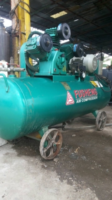 ขาย !! ปั้มลมฟูเชง5แรง3สาย รุ่นใหม่ สภาพ90\% พร้อมใช้งาน,รุ่นถัง10แรง304ลิตร