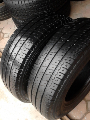 195R14 MICHELIN AGILIS  ยางสวย ดอกหนา ไม่มีปะ มี 2 เส้น โทร.081-427-3941