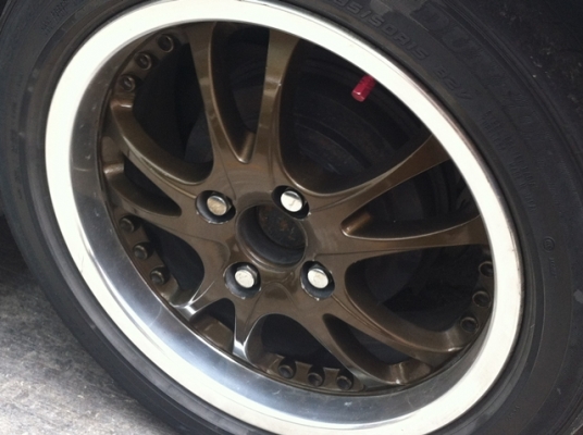 ลด MAX Z-08 ขอบ 15 พร้อมยางเทพหายากมาก AD07