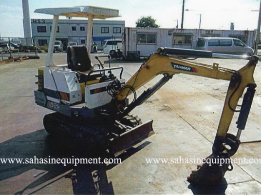 รถขุด ยี่ห้อ YANMAR รุ่น B12 S/N 0096XX นำเข้า ไม่เคยใช้งานในไทย บจก.สหสินอีควิปเม้นท์ โทร.081-5851880, 02-5168100-1 www.sahasinequipment.com