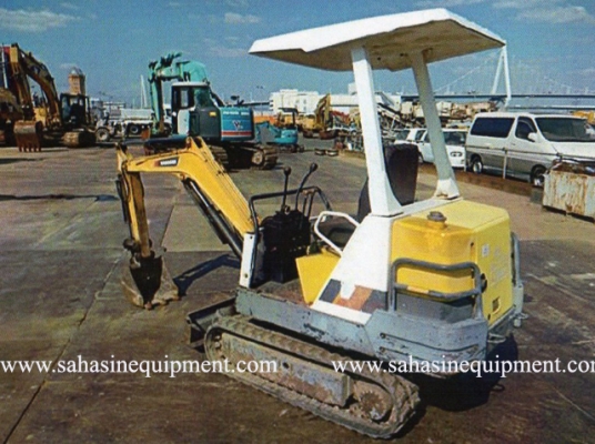 รถขุด ยี่ห้อ YANMAR รุ่น B12 S/N 0096XX นำเข้า ไม่เคยใช้งานในไทย บจก.สหสินอีควิปเม้นท์ โทร.081-5851880, 02-5168100-1 www.sahasinequipment.com