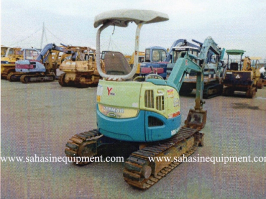 รถขุด ยี่ห้อ YANMAR รุ่น VIO20-2 S/N 2220XX บจก.สหสินอีควิปเม้นท์ โทร.081-5851880, 02-5168100-1 www.sahasinequipment.com