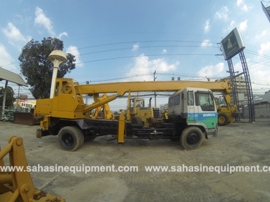 รถเครน ยี่ห้อ TADANO รุ่น TS100L บจก.สหสินอีควิปเม้นท์ โทร.081-5851880, 02-5168100-1 www.sahasinequipment.com