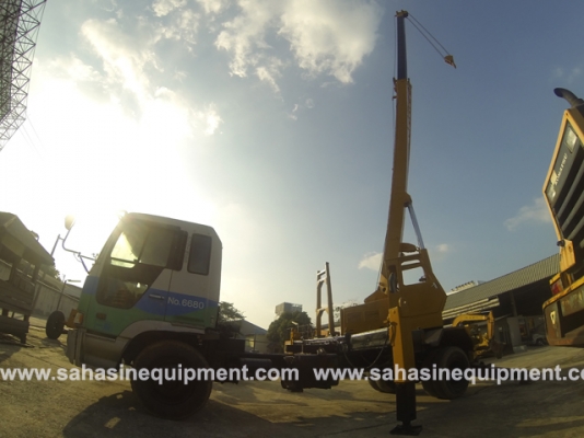 รถเครน ยี่ห้อ TADANO รุ่น TS100L บจก.สหสินอีควิปเม้นท์ โทร.081-5851880, 02-5168100-1 www.sahasinequipment.com