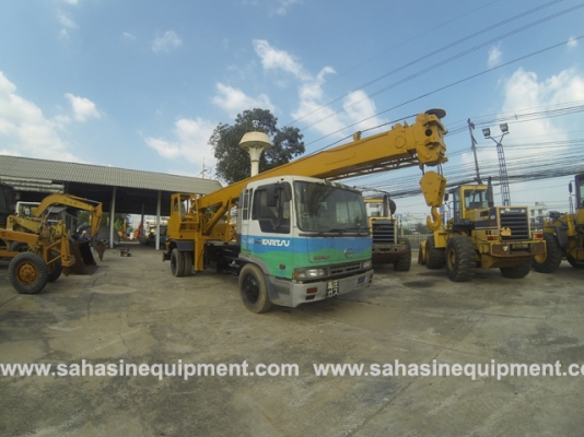 รถเครน ยี่ห้อ TADANO รุ่น TS100L บจก.สหสินอีควิปเม้นท์ โทร.081-5851880, 02-5168100-1 www.sahasinequipment.com