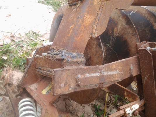 ขายตามสภาพพาน6CMTติดกับรถไถคูโบต้าสภาพที่เห็น