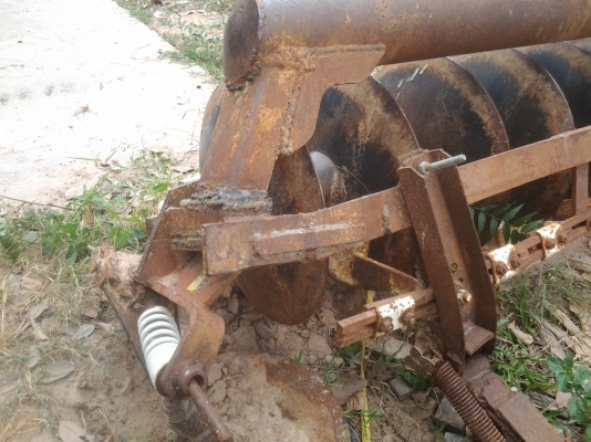 ขายตามสภาพพาน6CMTติดกับรถไถคูโบต้าสภาพที่เห็น