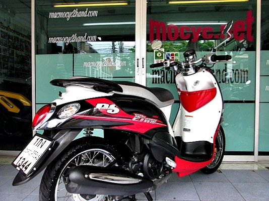 Fino PS สีดำแดง รถเดือน พฤศจิกายน ปี 57 รุ่นขายดี ไมล์ 3 พันโล  แถม 2 รายการ 26900