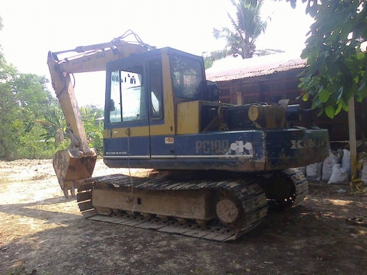**408,000 บ.ต่อรอง///แบคโฮ PC100-3 ** ขาย KOMATSU-100 แบคโฮ พิมพ์นิยม KOMATSU PC100-3 S.No.19412 เครื่องเดิม ปั้มเดิม คอนโทรลยาว เครื่องKOMATSU 4สูบ เครื่องดี แรงดี ปั้มดี แรง ดี ทำงานดี เร็วดี บูมอาร์มดี สวย บุ้งกี๋ดี ยังหนาครับ เอวดี แน่น ไม่แตกไม่ร้าว